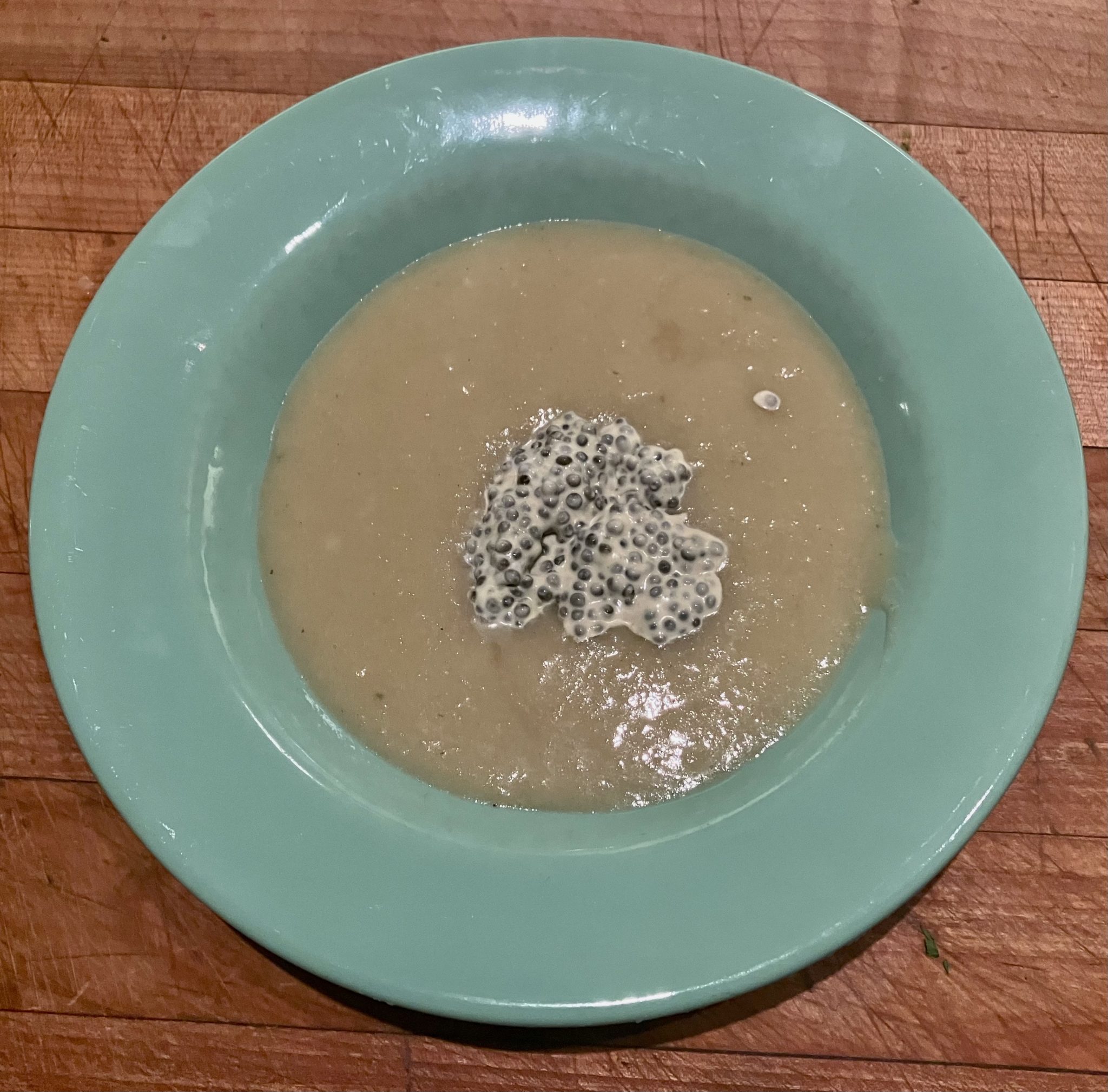 VICHYSSOISE WITH CAVIAR CREAM – John Pleshette Meal of the Week