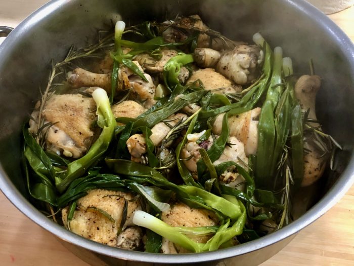 CHICKEN WITH GARLIC, LEMON AND ROSEMARY – John Pleshette Meal of the Week